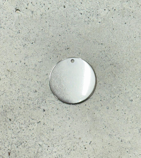 Llavero Metálico Redondo 2x2 cm Pack20uds